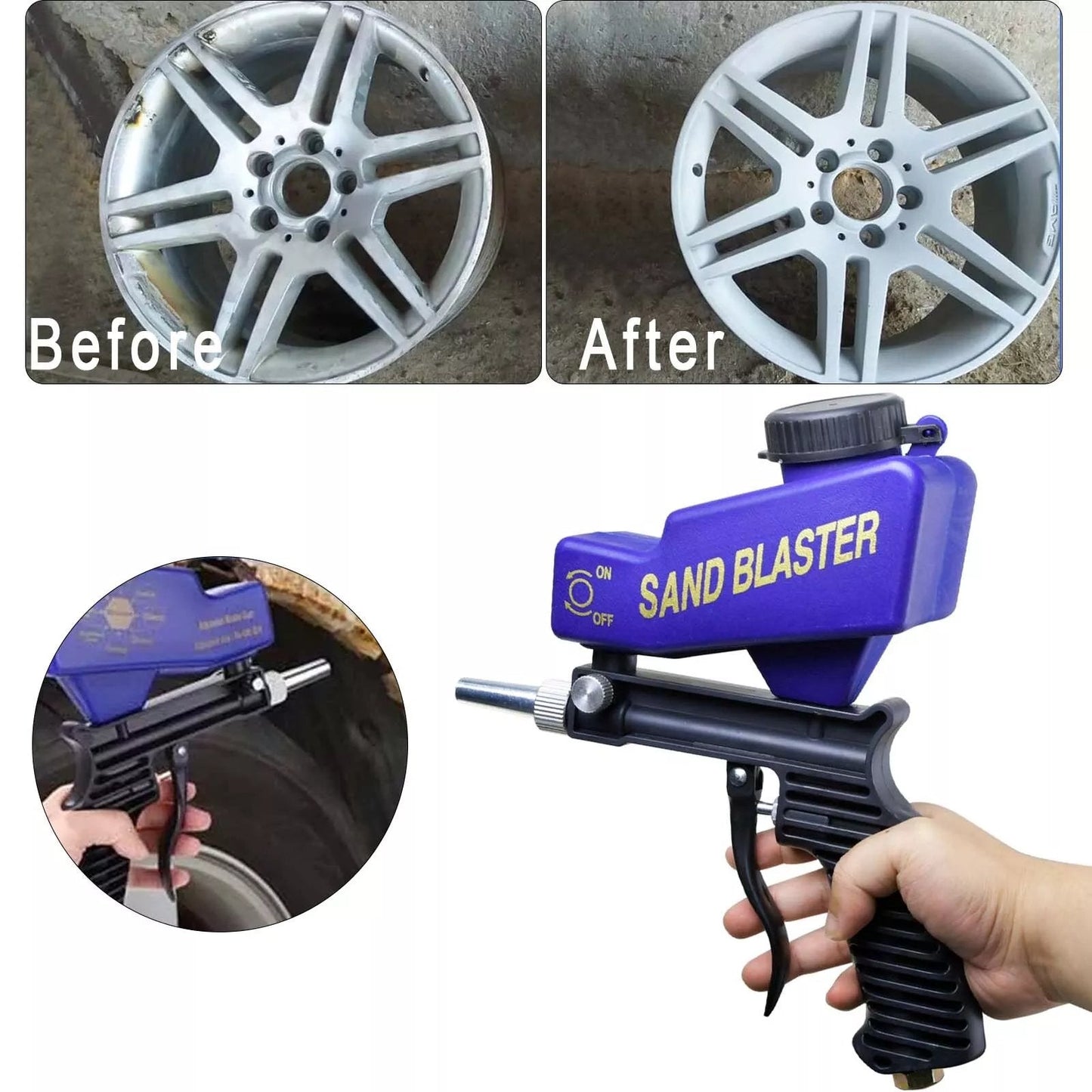 🛠️Sandblasting guns – Today only: Buy one get 40% off + free shipping! 🌟